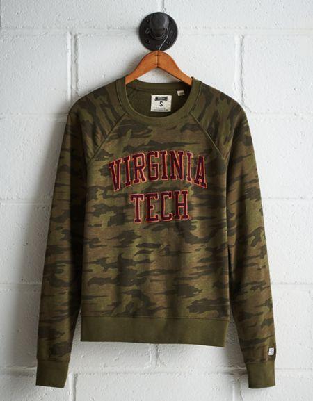 Tailgate Women's Virginia Tech Camo Fleece Sweatshirt