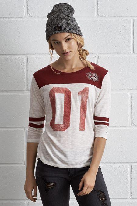 Tailgate Usc 3/4 Sleeve Jersey