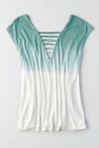 American Eagle Outfitters Ae Soft & Sexy Double Bar T-shirt