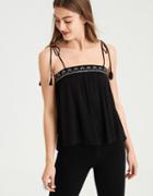 American Eagle Outfitters Ae Soft & Sexy Tassel Tie Swing Tank
