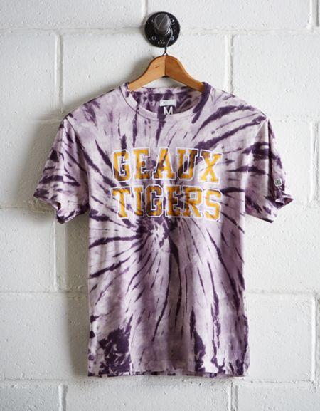Tailgate Men's Lsu Tie-dye T-shirt