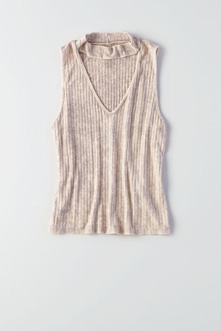 American Eagle Outfitters Ae Soft & Sexy Choker Crop Top