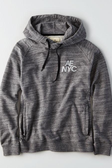 American Eagle Outfitters Ae Active Fleece Graphic Hoodie