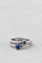 American Eagle Outfitters Ae D Initial Ring Set