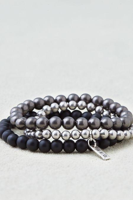 American Eagle Outfitters Ae Metal Bead Bracelets