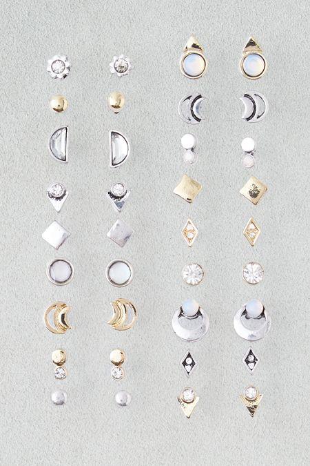 American Eagle Outfitters Ae Mixed Stone And Shapes 18-pack