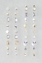 American Eagle Outfitters Ae Mixed Stone And Shapes 18-pack