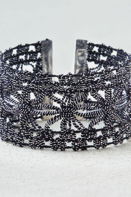 American Eagle Outfitters Ae Metallic Lace Bracelet