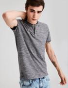 American Eagle Outfitters Ae Tipped Collar Henley