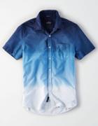 American Eagle Outfitters Ae Dip Dye Oxford Button-down Shirt