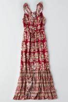 American Eagle Outfitters Ae Tassel Tie Maxi Dress