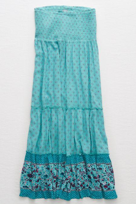 Aerie Tiered Maxi Skirt