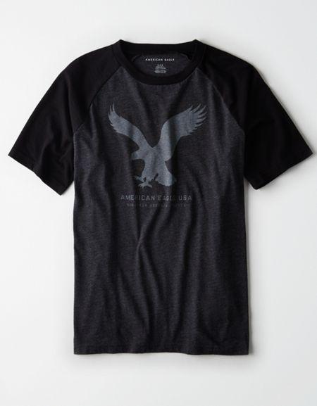 American Eagle Outfitters Ae Ringer Graphic Tee