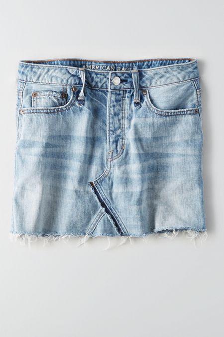 American Eagle Outfitters Ae Vintage Hi-rise Mini Skirt