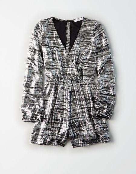 American Eagle Outfitters Don?t Ask Why Disco Romper
