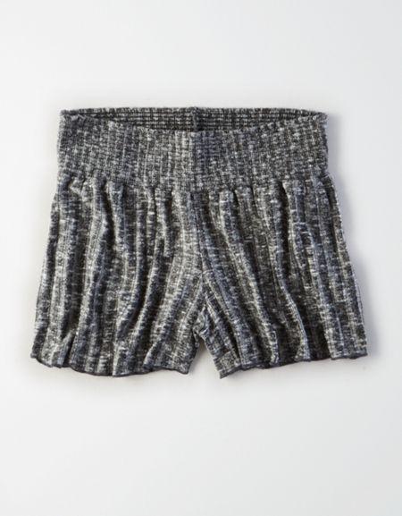 American Eagle Outfitters Ae Ribbed Plush Short