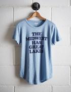 Tailgate Women's Chicago Great Lakes T-shirt