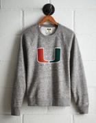 Tailgate Women's Miami Boyfriend Sweatshirt