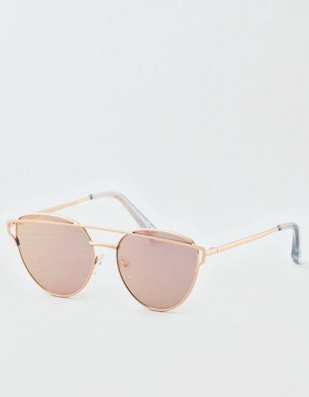 American Eagle Outfitters Ae Metal Winged Sunglasses