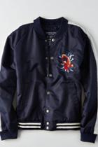 American Eagle Outfitters Ae Embroidered Souvenir Jacket