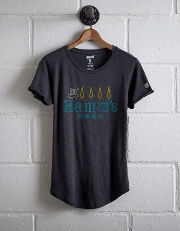 Tailgate Women's Hamm's Beer T-shirt
