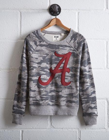 Tailgate Women's Alabama Camo Sweatshirt