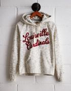 Tailgate Women's Louisville Space Dye Hoodie