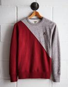 Tailgate Men's Alabama Diagonal Colorblock Sweatshirt