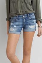 American Eagle Outfitters Ae Denim X Caf? Midi Short