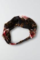 American Eagle Outfitters Ae Floral Vevlet Burnout Headband