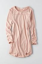 American Eagle Outfitters Don't Ask Why Distressed T-shirt Dress