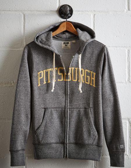 Tailgate Men's Pittsburgh Zip-up Hoodie
