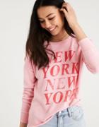 American Eagle Outfitters Ae Nyc Cold Shoulder Crew