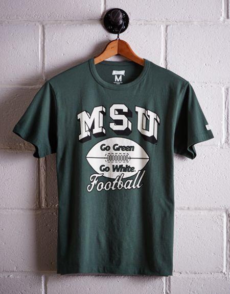 Tailgate Men's Michigan State Go Green T-shirt