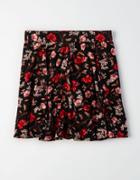 American Eagle Outfitters Ae Godet Mini Skirt