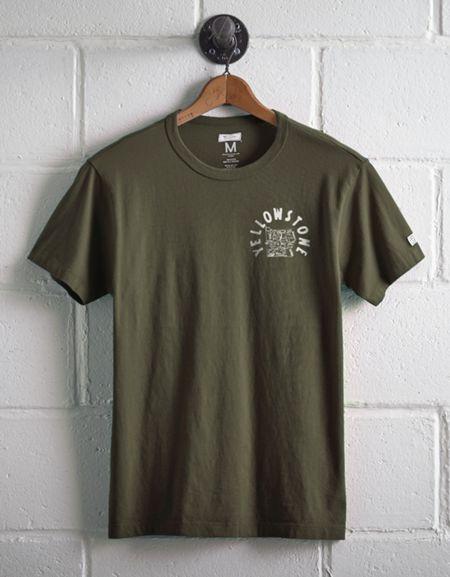 Tailgate Men's Yellowstone National Park T-shirt