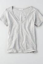 American Eagle Outfitters Don't Ask Why V-neck T-shirt