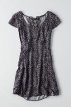 American Eagle Outfitters Ae Button Front Shirtdress