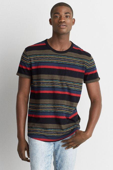 American Eagle Outfitters Ae Jacquard Crew T-shirt