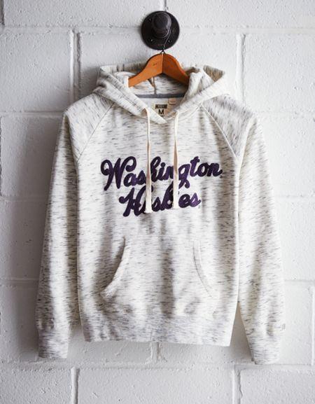 Tailgate Women's Washington Space Dye Hoodie