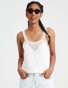 American Eagle Outfitters Ae Crochet Cropped Sweater Tank