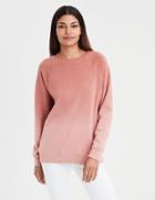 American Eagle Outfitters Ae Ahhmazingly Soft Dip-dye Crew Neck Sweatshirt