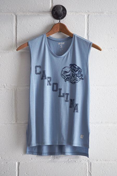 Tailgate Women's Unc Tar Heels Muscle T-shirt