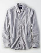 American Eagle Outfitters Ae Penguin Print Oxford Shirt