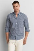 American Eagle Outfitters Ae Check Button Down Shirt