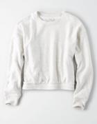 American Eagle Outfitters Ae Cinched Crew Neck Sweatshirt