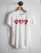 Tailgate Women's Pgh Heart T-shirt