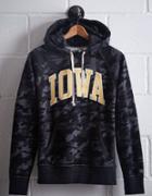 Tailgate Men's Iowa Popover Camo Hoodie