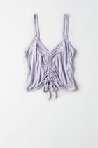 American Eagle Outfitters Don't Ask Why Ruched Front Tank