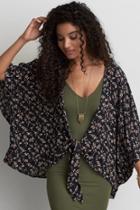 American Eagle Outfitters Ae Floral Kimono